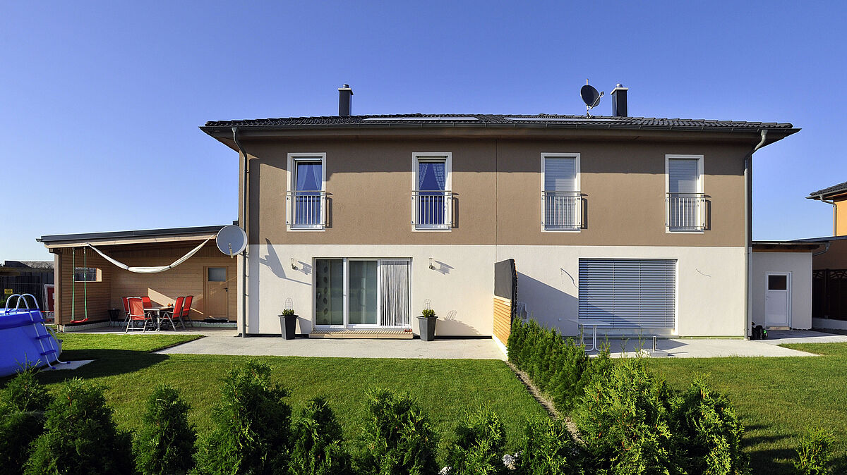 Haus und Grund vereint im Doppelhaus GENBÖCK HAUS